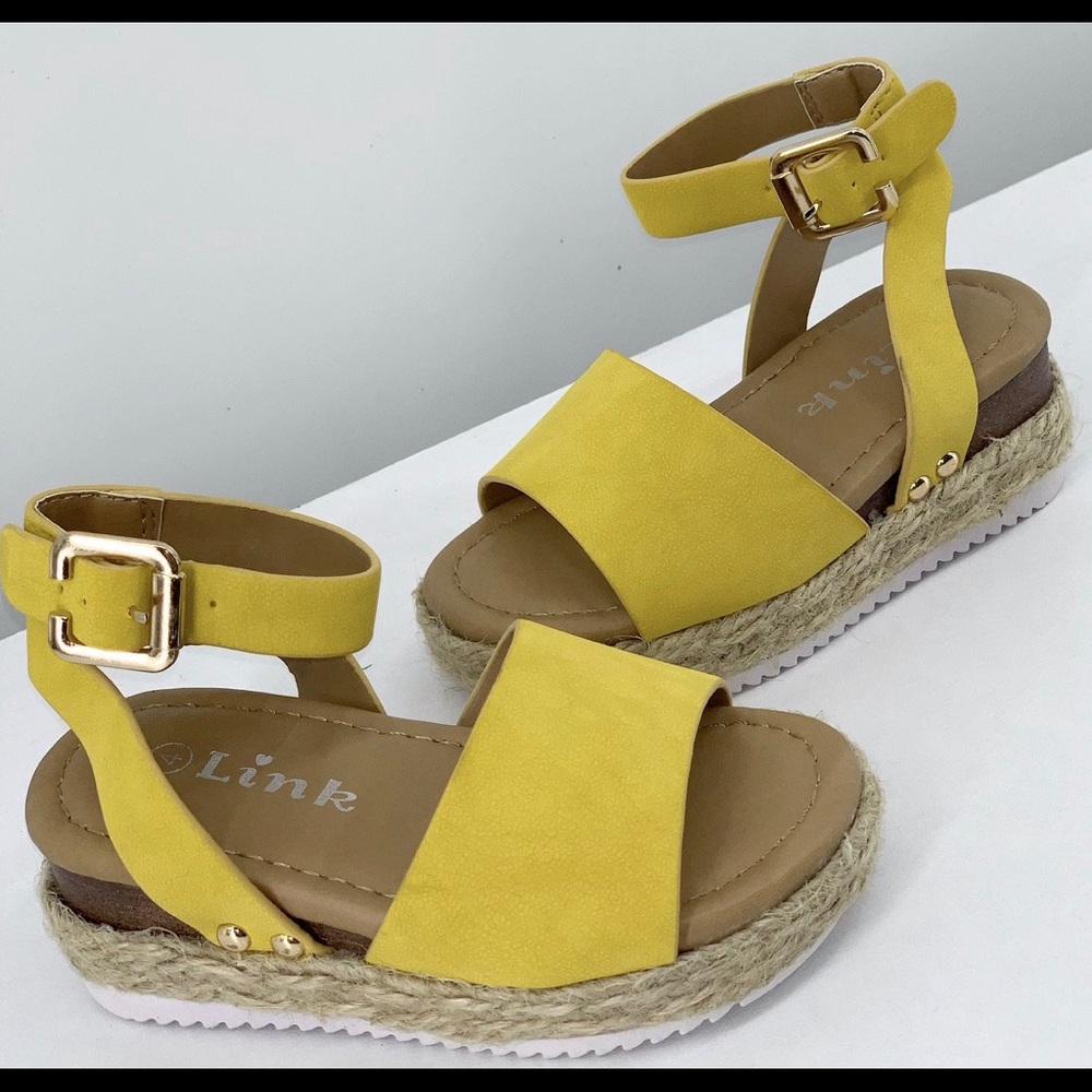 Toddler sandal mustard